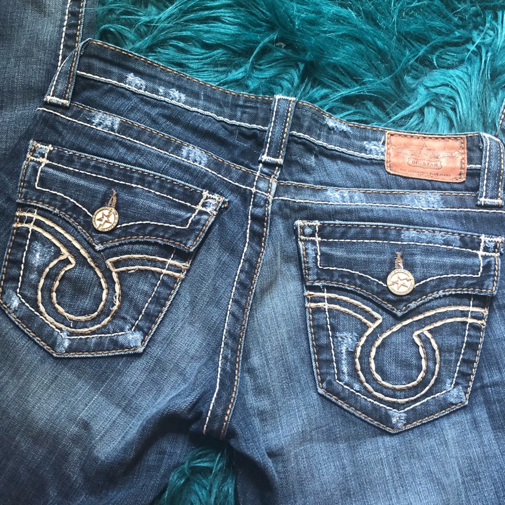 BIG STAR “LIV” JEANS SIZE 27L!!🌼